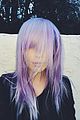 ireland baldwin dyes her hair purple 03