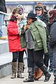 chord overstreet give amber riley jacket to stay warm 06