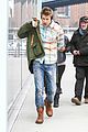 chord overstreet give amber riley jacket to stay warm 22