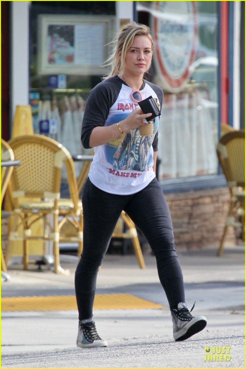 hilary duff heavy metal band iron maiden makes my day 063066159