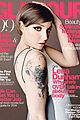 lena dunham is all about her tattoos for glamour april 2014 01
