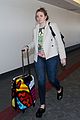 lena dunham allison williams fly out of lax 01