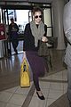 lena dunham allison williams fly out of lax 06