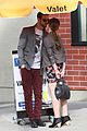 ashley greene paul khoury go in for a kiss after lunch 03