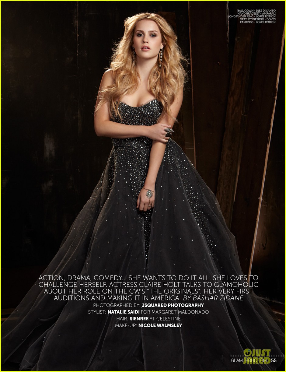 claire holt covers glamoholic 01