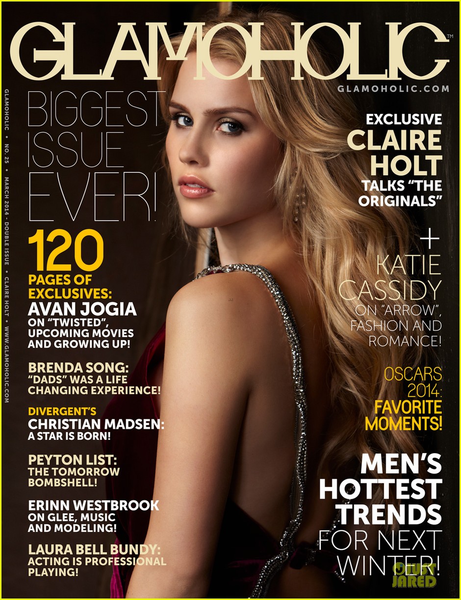 claire holt covers glamoholic 073076592