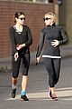julianne hough nikki reed hug it out after gym date 09