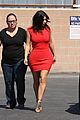 kim kardashian shows her figure in a tight little red dress 05