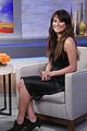 lea michele brings louder to good morning america 01