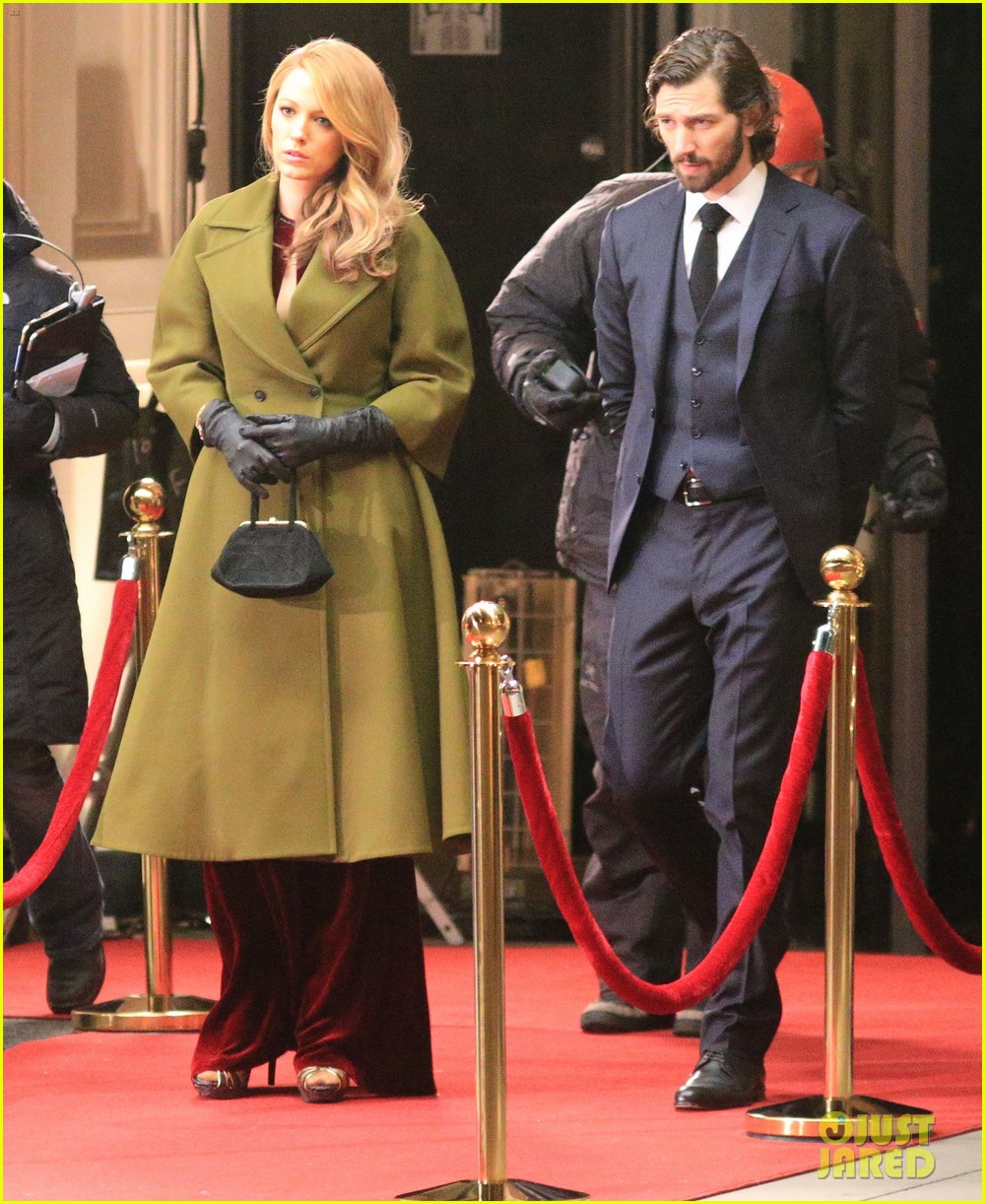 blake lively joins michiel huisman on set for age of adaline 05
