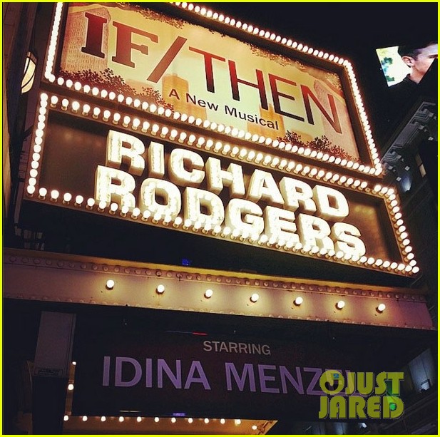 idina menzel begins previews of new broadway show if then 04