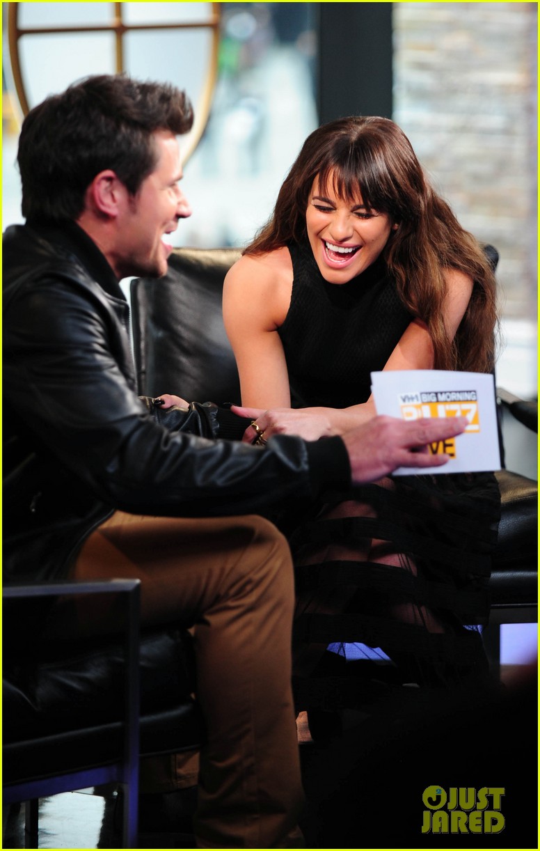 lea michele big morning buzz with nick lachey 14