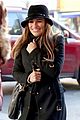 lea michele switches outfits around glee nyc 21