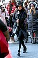 lea michele switches outfits around glee nyc 22