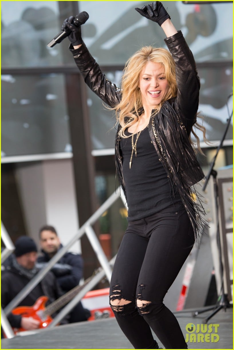 shakira brings the house down with hips dont lie empire on today show 013078857