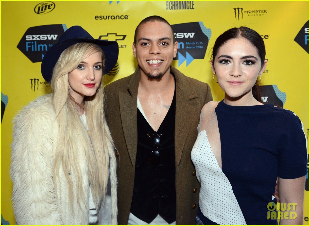 ashlee simpson supports evan ross at sxsw 02
