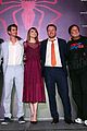 emma stone andrew garfield hang with adorable little spider man at fan event 03