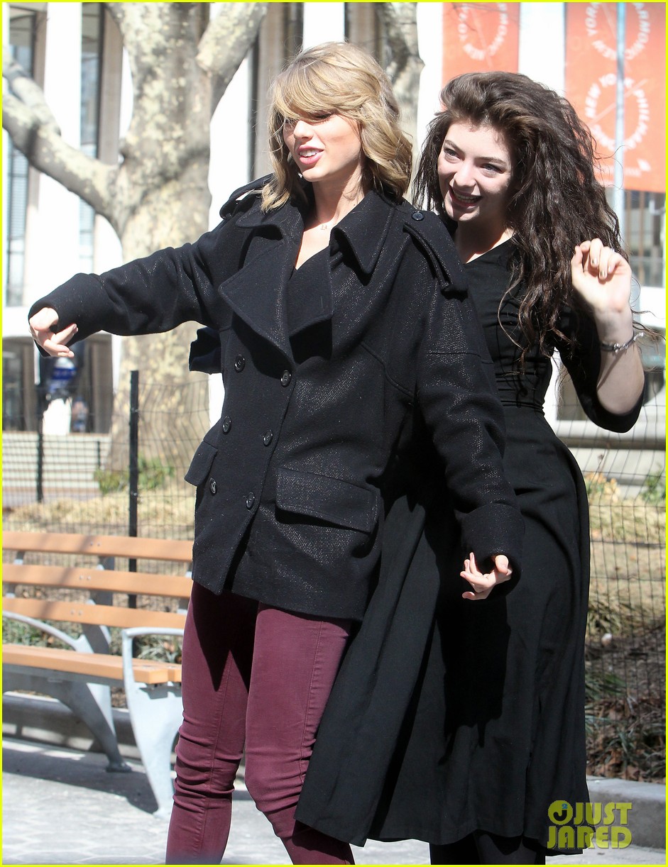 taylor swift lorde get silly in nyc 103068868