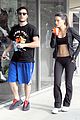 ed westwick hits the gym with mystery gal with hot body 15