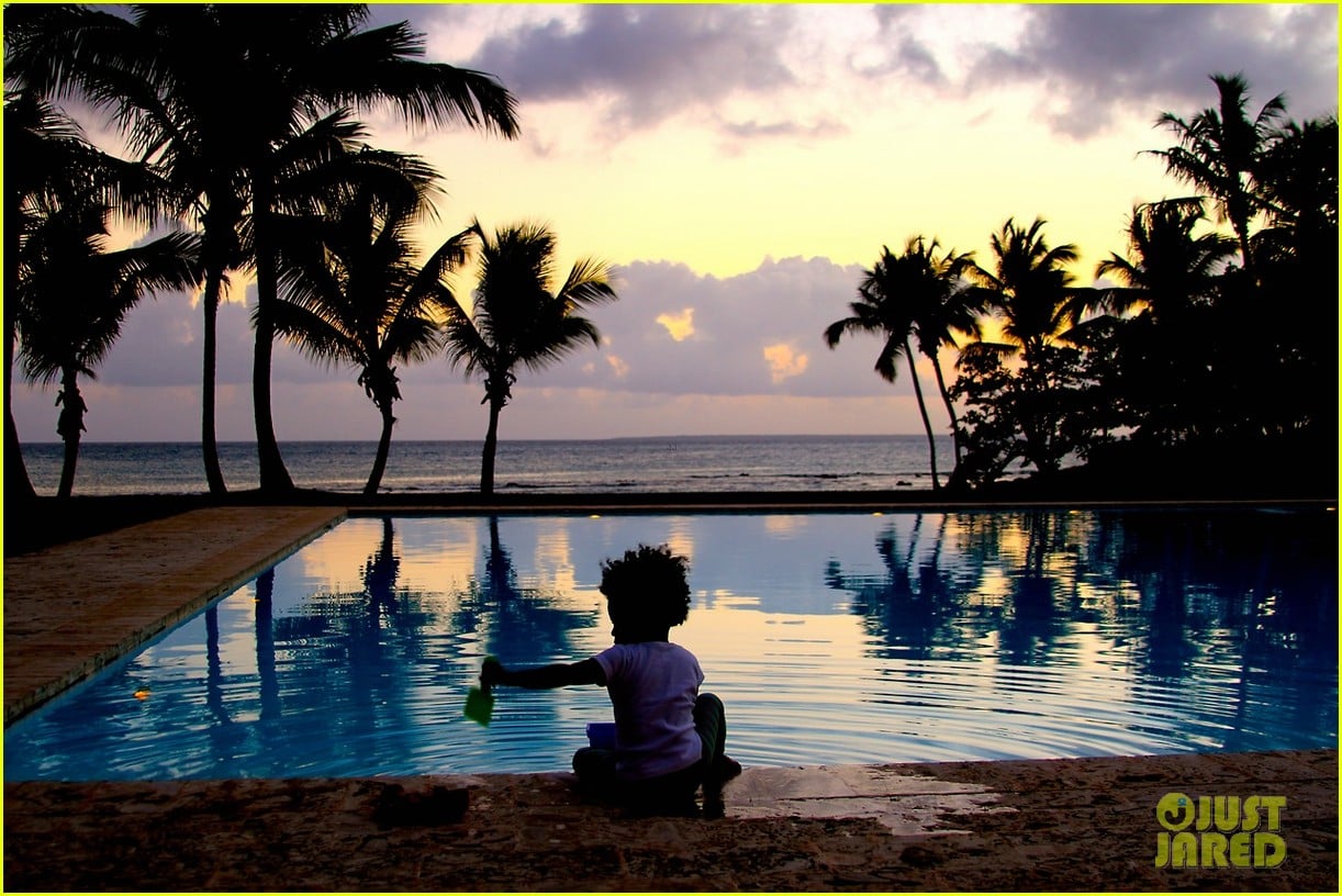beyonce jay z blue ivy dominican republic vacation 233087941
