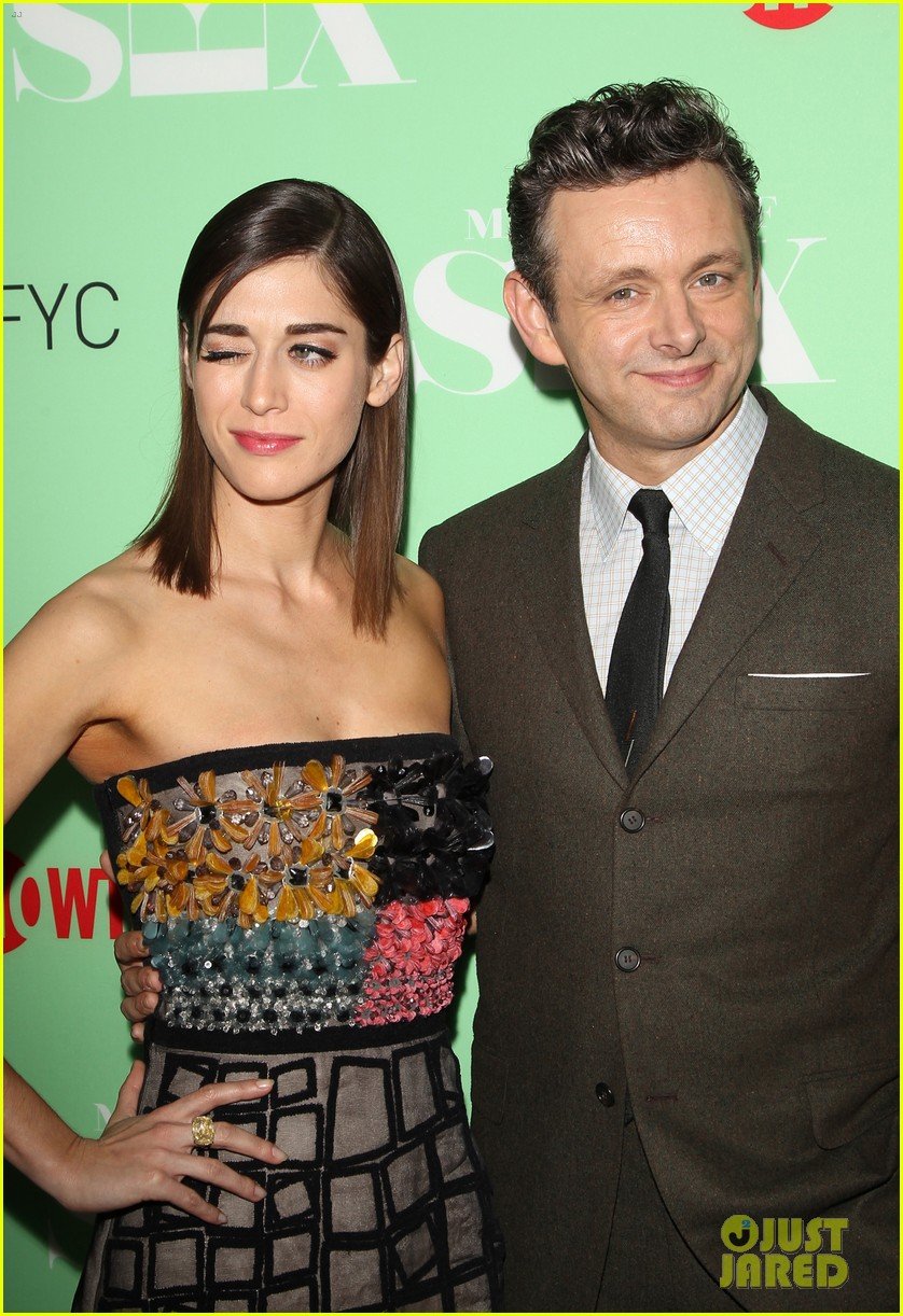 lizzy caplan michael sheen reunite with cast of masters of sex 11