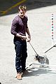 chord overstreet dotes on a dog its really cute 12