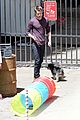 chord overstreet dotes on a dog its really cute 18