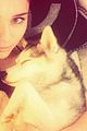 miley cyrus gets cute new puppy 02
