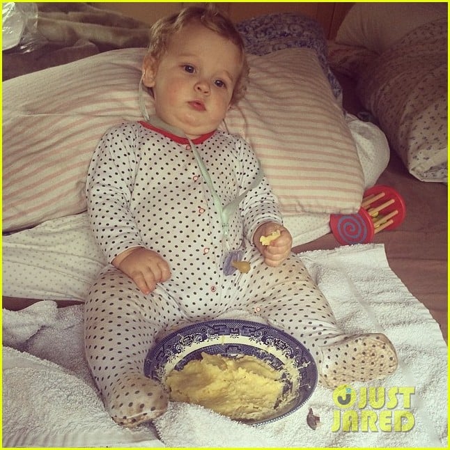 peaches geldof adorable moments with kids 26