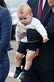 prince george makes appearance parents play with puppies 02