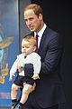 prince george makes appearance parents play with puppies 28