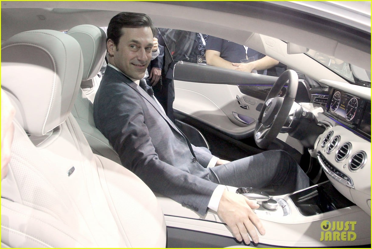 jon hamm debuts the mercedes benz s63 amg coupe 053093779