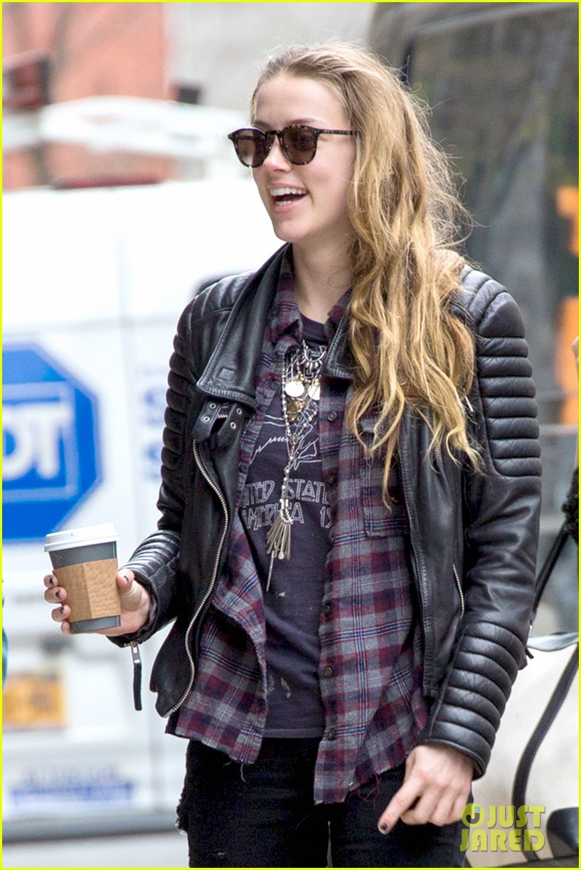 amber heard is still beaming after her birthday 133097636