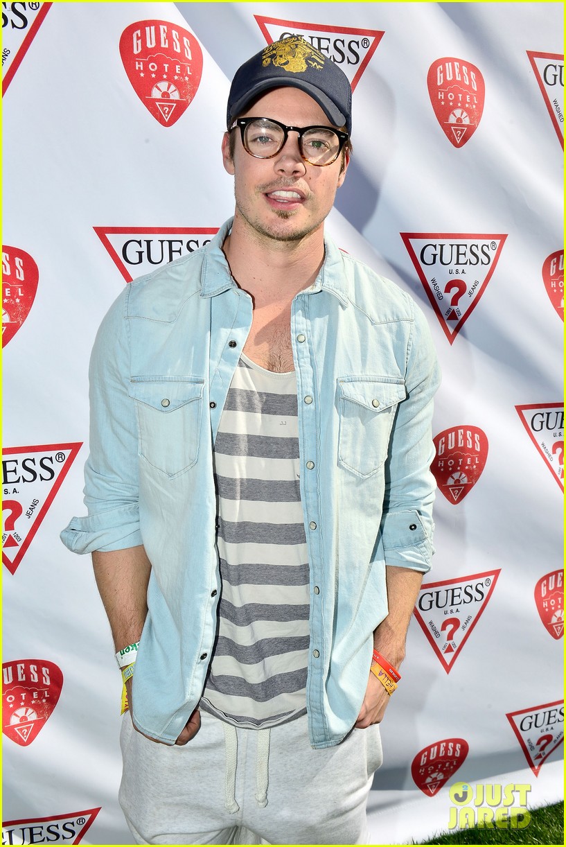 josh henderson jamie chung party with guess at coachella 05