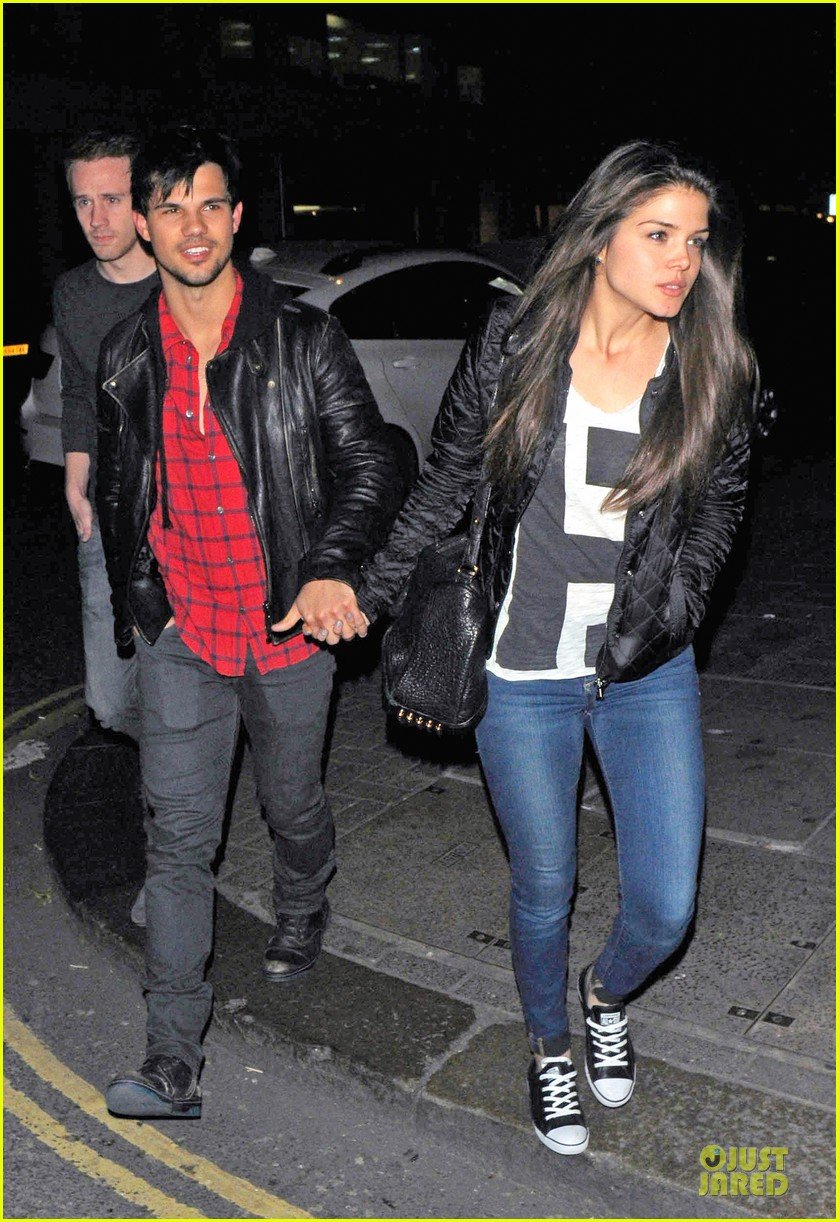 taylor lautner marie avgeropoulos inseparable london 163092540