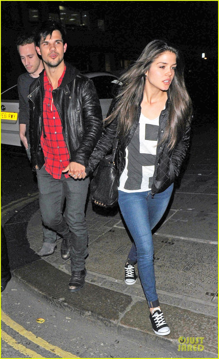 taylor lautner marie avgeropoulos inseparable london 173092541