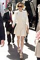 jennifer lawrence goes glam for gma spends easter in nyc 08