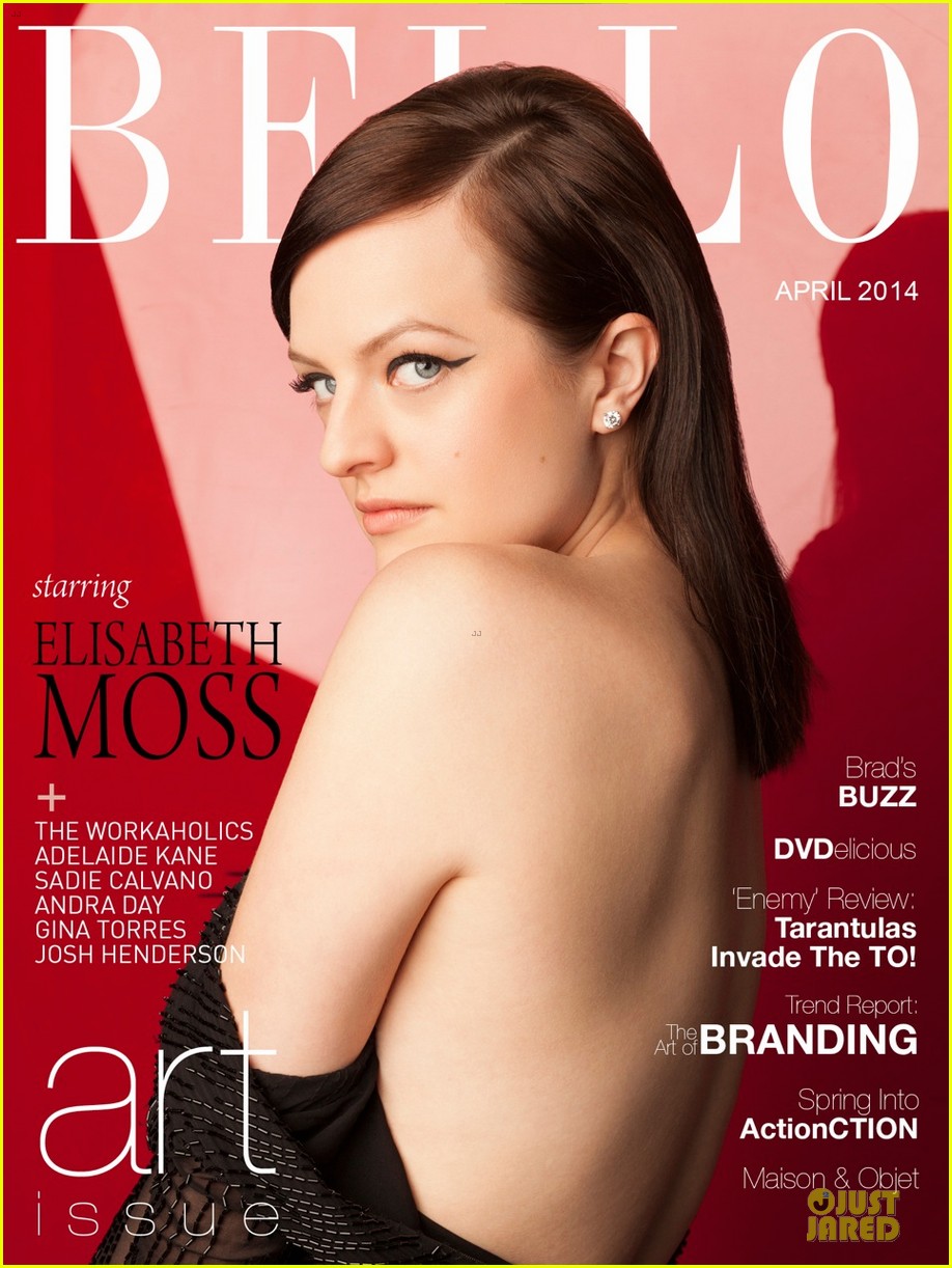 elisabeth moss shows off black bra in sexy top in bello 01
