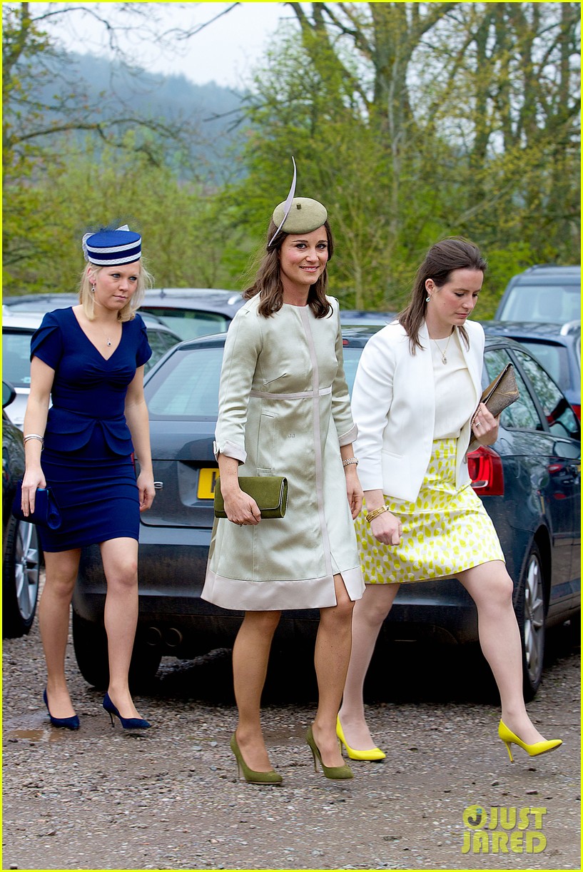 pippa middleton goes green for her friends wedding 013101730