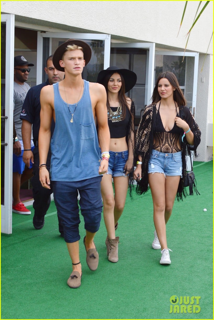 cody simpson meets up with victoria justice at coachella 053095418