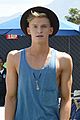 cody simpson meets up with victoria justice at coachella 02