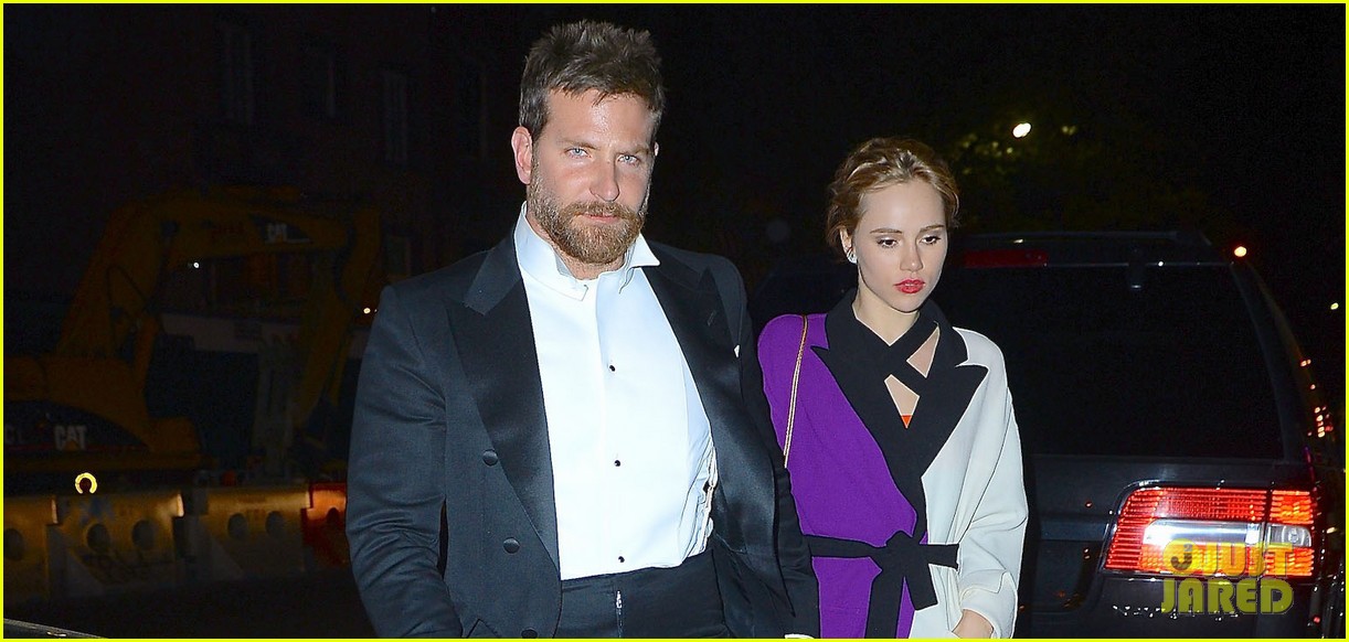 bradley cooper suki waterhouse hold hands at met ball after party 2014 03