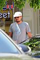 leonardo dicaprio roots for l a dodgers during lunch outing 10