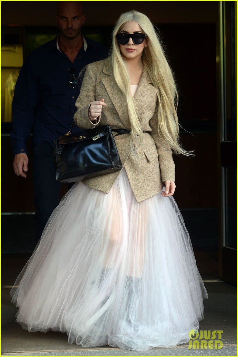 lady gaga sheer gown nyc best day off ever 043122078