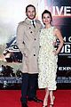tom hardy supports girlfriend charlotte riley at edge of tomorrow london premiere 09