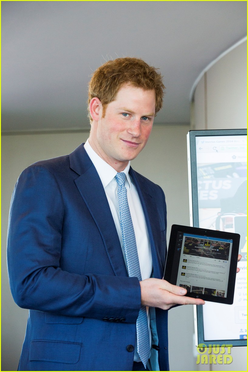 Prince Harry Sends His First Tweet Ever Find Out What He Wrote Photo