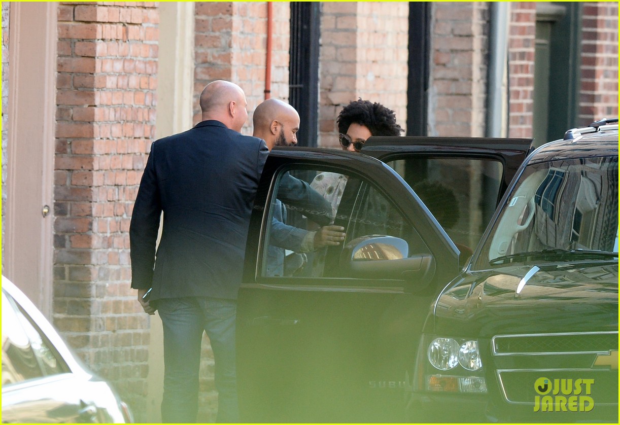 solange knowles emerges for first time since elevator fight video leaks 083118181