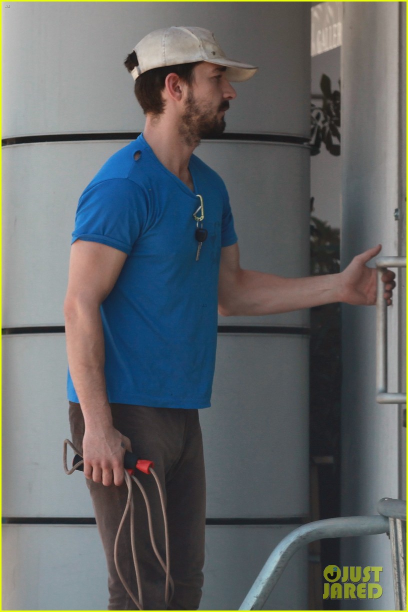 shia labeouf sure is dedicated to the gym these days 023104371