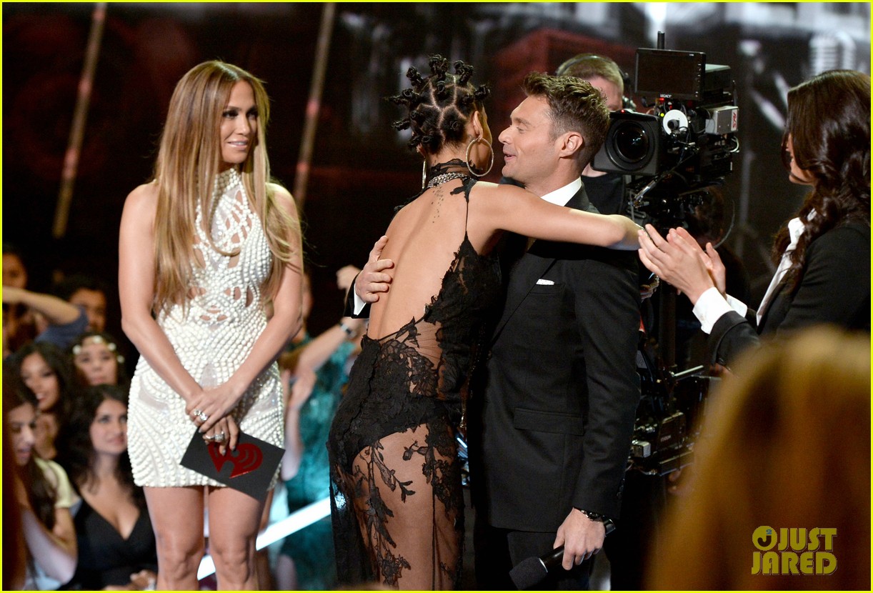 jennifer lopez goes from idol to iheartradio music awards 123103552