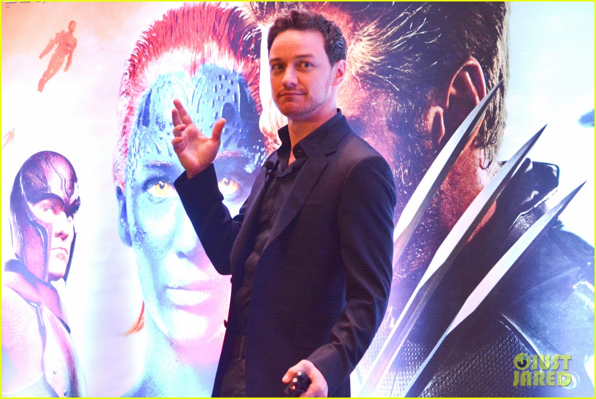james mcavoy joins patrick stewart in sao paulo for x men press 023113888